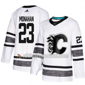 Calgary Flames Dresy Sean Monahan 23 Bílá 2019 NHL All-Star Adidas Authentic - Pánské